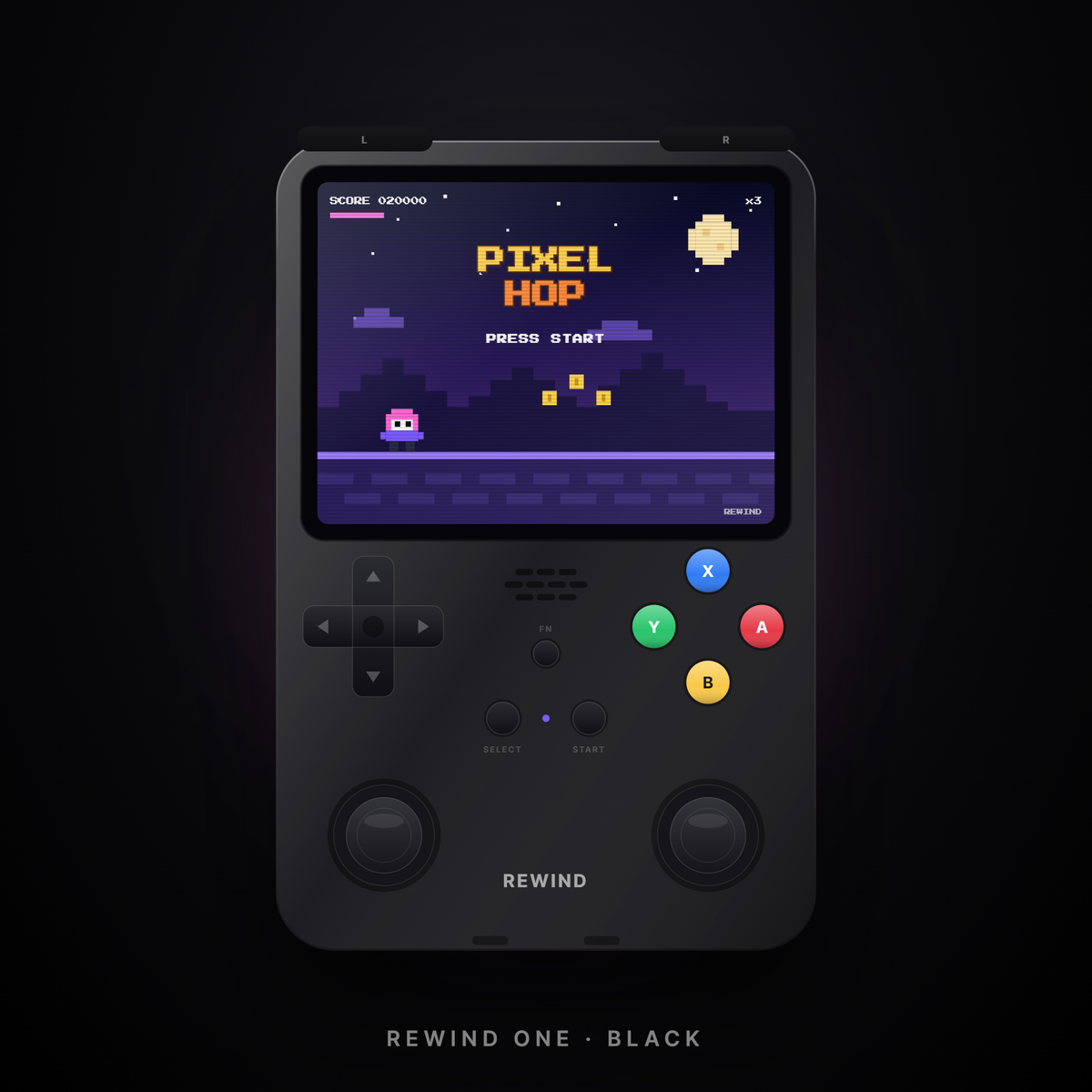 Black — Rewind One, front