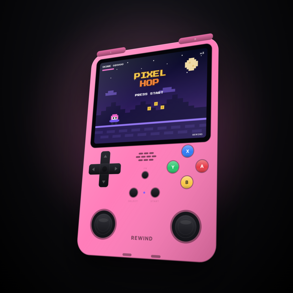 Pink — Rewind One, angled